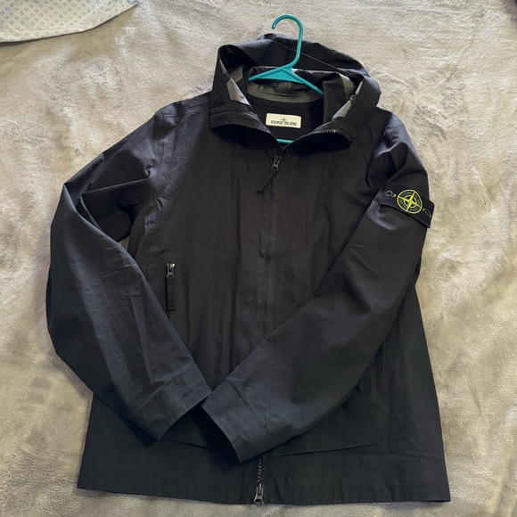 Stone Island Water Repellent Supima Cotton Jacket - Picture 1 of 8